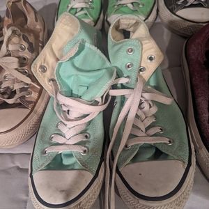 Converse size 8 high tops